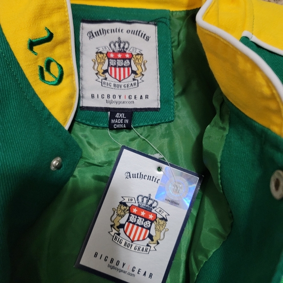 Norfolk State Spartans University Letterman,  racing jacket. - Picture 3 of 5
